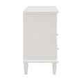 thumbnail image 4 of S-HOME Mid-century Modern Nightstand 2 Drawers Solid Wood Legs USB Ports & Outlets Bedside End Table - Elegant Storage Solution, 4 of 12