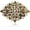 Bronze, variant on Vintage Art Deco Crystal Rhinestone Brooch Pin for Women