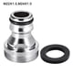 thumbnail image 3 of Adaptador de grifo de conector rápido de manguera de jardín de latón Unique Bargains M22 rosca hembra, 3 of 5