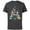 Charcoal, variant on Mickey & Friends Carols Christmas Holiday Family Trip - Short Sleeve Cotton T-Shirt for Adults - Customized-Natural