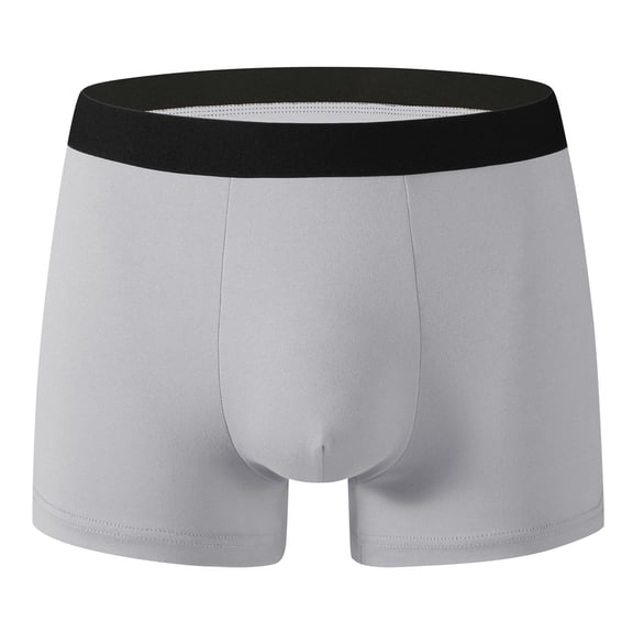 WQQZJJ Men's Underwear, Colorblocking Boxer Briefs, Sports Stretch Comfort Breathable Underpants Men's Fitted Clothing