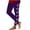 Blue, variant on UPPADA Leggings for Women High Waist Stretch Christmas Tights Pants Buttery Soft Tummy Control Workout Gym Yoga Pants for Xmas Party Gifts for Women Red,L
