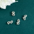 thumbnail image 6 of Alexcraft Lobster Clasp - 4Pcs Jewelry Clasp Double Opening Lobster Clasp with Jump Rings - Necklace Shortener 925 Sterling Silver Jewelry Making Supplies Clasp Repair Kit, 6 of 6