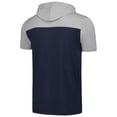 thumbnail image 3 of Men's New Era Navy Houston Astros Active Brushed Hoodie T-Shirt, 3 of 3