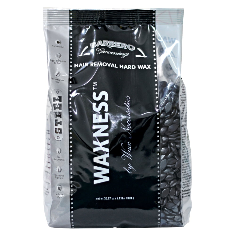 Waxness Barbero Grooming Hard Wax Steel for Men 2.2 lb / 1kg