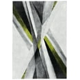 thumbnail image 2 of Safavieh Hollywood Jennifer Abstract Area Rug, Gray/Green, 6'7" x 9', 2 of 11