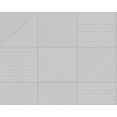 thumbnail image 1 of AISSLINGER - Vintage Carreaux Pierre Bois Moderne Gris Lignes Papier Peint Rouleau, 1 of 1