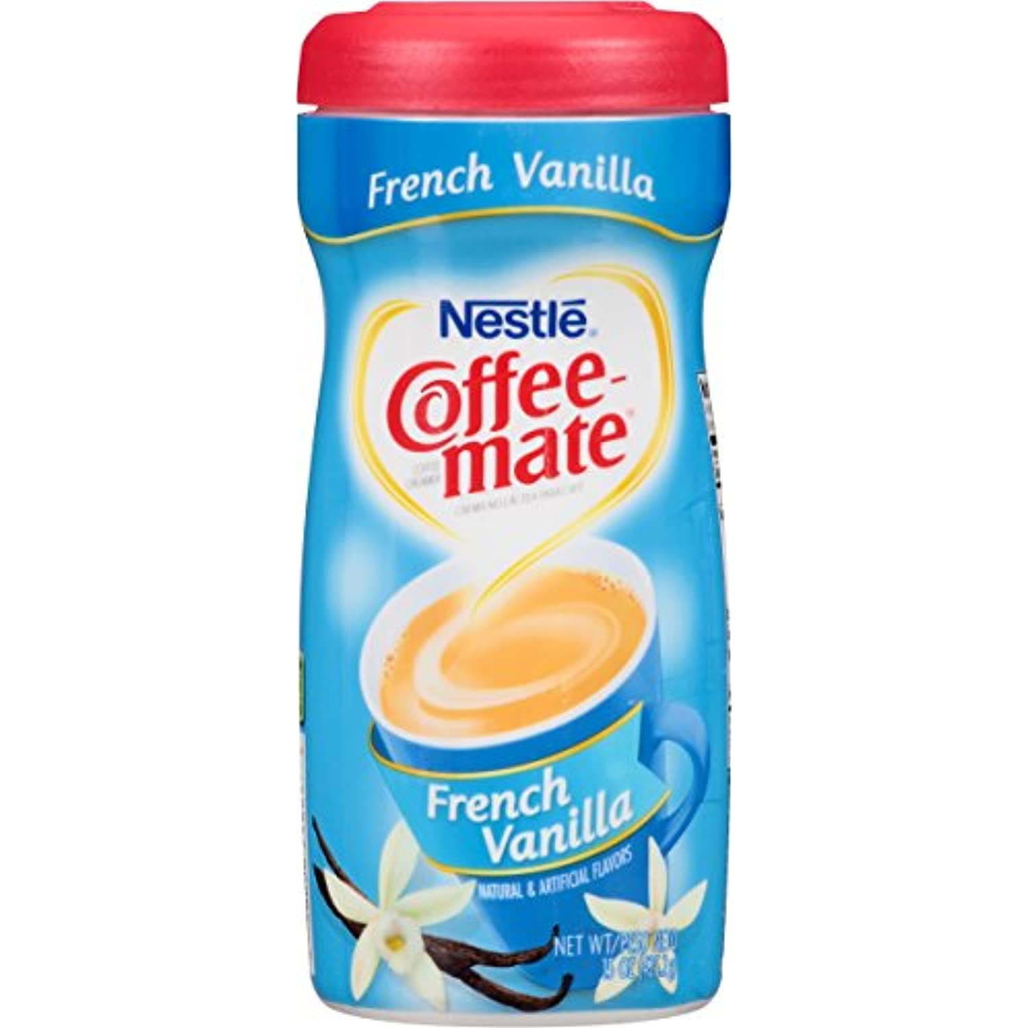 Coffee Mate French Vanilla Powder Coffee Creamer 15 Oz. Canister