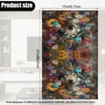 thumbnail image 3 of SCRAWLGOD Wolf Sunflower Floral Butterfly Print 1 Pieces Recliner Headrest Protector,Non Slip Waterproof Headrest Cover, PU Leather Recliner Head Rest Cover for Sofa 17x27 in, 3 of 7