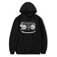 thumbnail image 2 of Sudadera con capucha Dream Boombox Smile para quien quiera escuchar Ep unisex moda divertida casual ropa de calle, 2 of 4
