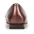 thumbnail image 2 of Franco Sarto Womens Tiari Metallic Embellished Loafers, 2 of 3