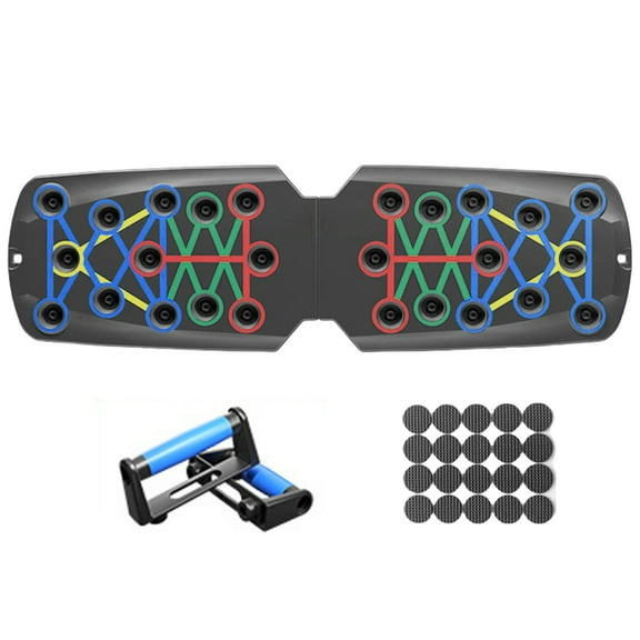 Pushup Stand, Body Muscle Building Board Foldable Press Up Board with Handle