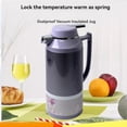 thumbnail image 2 of HLONK Thermos Pot  Colorful Thermos Pot  Teahouse Home Thermos Pot  Stainless Steel Glass Liner Thermos Pot  Coffee Pot Suitable For School  Office  Dormitory Use, 2 of 8