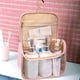 thumbnail image 5 of Portable Travel Toiletry Makeup Bag Clear Wash Bag Cosmetic Organizer Large Capacity Casual Storage Bag for Women Girl Yellow, 5 of 5