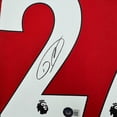 thumbnail image 2 of Framed Autographed/Signed Darwin Nunez 35x39 Liverpool Red Soccer Jersey Beckett BAS COA #2, 2 of 2