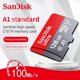 thumbnail image 2 of SanDisk-tarjeta Microsd Clase 10 100% Original A1A2, 16GB, 32gb, 64gb, 128GB, tarjeta de memoria de vídeo, SD, u3 Fivean unisex, 2 of 2