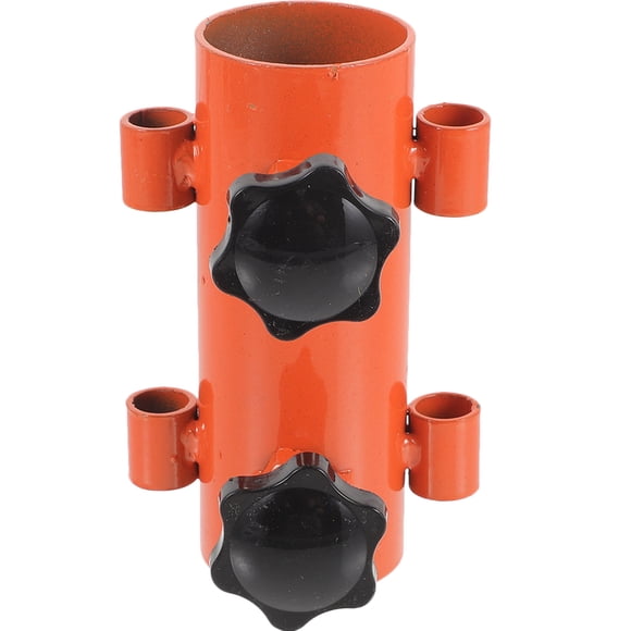 FESTFENDS Camping Tent Rod Base Tent Rod Fixed Holder Steel Firm Fixation Travel 1Set