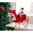 thumbnail image 3 of Manteau pour Chien Noel, Manteau Chien Petite Taille con Le Père Noël sur Son Chat Pull Chien Noel Rouge Zhivalor HY-0094, 3 of 4