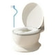 thumbnail image 5 of Orinal de entrenamiento para niños, silla de baño compacta, asiento de inodoro para bebés, entrenamiento Asiento de PVC gris, 5 of 9