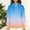 Light Blue, variant on Oversized Athletic Tops for Women New Fashion Women's Casual Print Long Sleeve Hooded Sweatshirt Drawing Pocket Tops Blouse Style B-23 Purple S