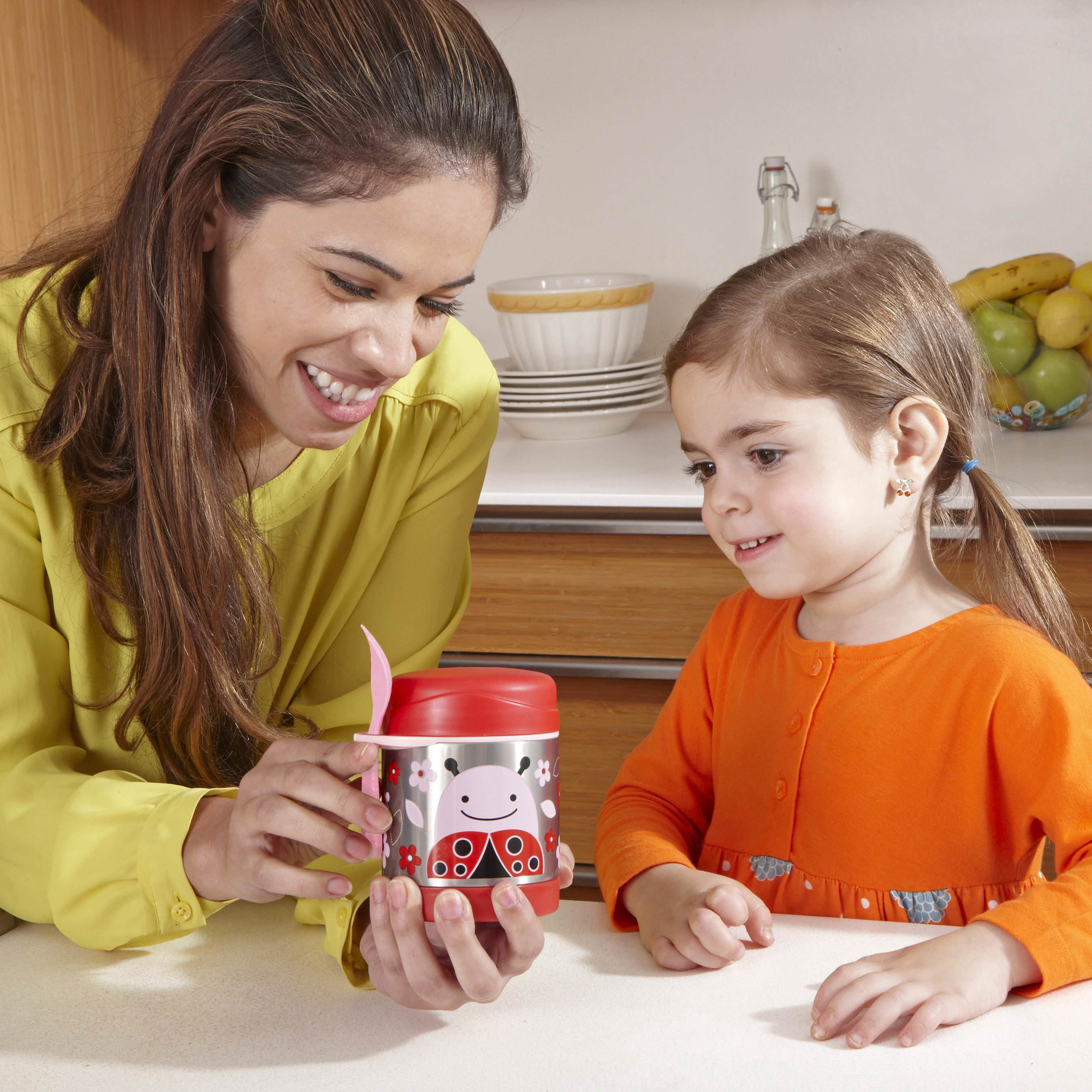 Skip Hop Zoo Insulated Food Jar, Ladybug