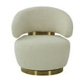 thumbnail image 3 of TOV Furniture Austin Fauteuil d'Appoint Transitionnel Rembourré en Tissu de 17,5 Po Vert, 3 of 7
