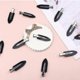 thumbnail image 2 of 12pcs No Bend Hair Clips, Creaseless Hair Clips Curl Pin Flat Barrette Clips Hair Styling Clip for Makeup Hair Styling Face Washing (Black) - PR, 2 of 3