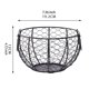 thumbnail image 3 of Cesta de huevos,Cesta multiusos para huevos,cesta tejida de alambre de hierro,Cesta de almacenamiento de alambre para huevos Cesta de almacenamiento portátil,Pantalla de lámpara de, 3 of 8