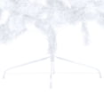 thumbnail image 5 of vidaXL Artificial Half Pre-lit Christmas Tree with Ball Set White 180 cm, 5 of 5