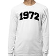 thumbnail image 2 of 1972 College Style Long Sleeve Shirt Unisex 3X-Large White, 2 of 5