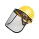 thumbnail image 5 of Casco para motosierra, casco rígido, visera resistente, construcción con malla de acero Sombrero amarillo, 5 of 9