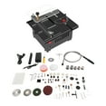 thumbnail image 2 of Mini de 100w Table Multi -Funcional Saw Mini escritorio Velocidad de Cortador de Sierra Eléctrica y Ángulo Cuchilla Elevable Ajusteable Profundido de Corte de 16 MM Con Cuchilla, 2 of 7