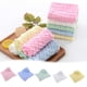 thumbnail image 2 of Baby Layer Plain Bib Kindergarten Pure Color Square Towel Children's Face Towel/Handkerchief Type A for Face Washing, 2 of 8