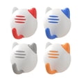 thumbnail image 3 of 4 ganchos decorativos para toallas de baño, llaveros multiusos, para batas Gris, 3 of 7