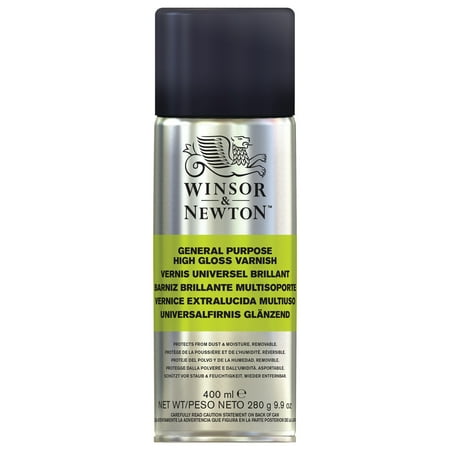 Varnish Aerosol - Winsor & Newton All-Purpose Aerosol Varnish, 14 oz., Gloss