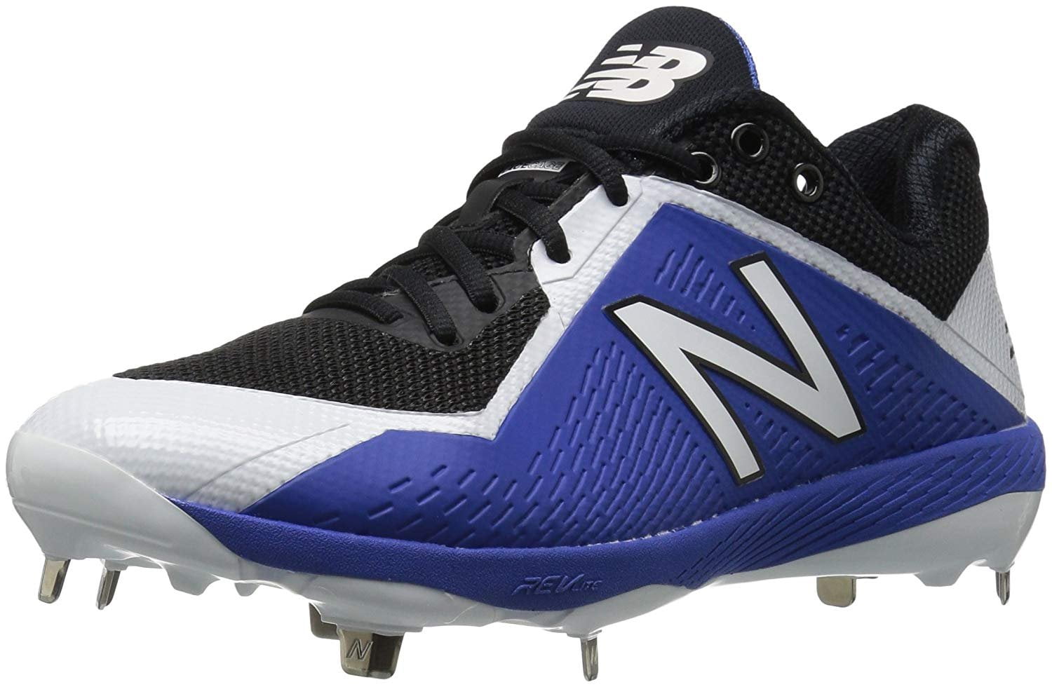 new balance men's l4040v4 synthetic low metal cleats