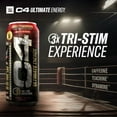 thumbnail image 2 of C4 Ultimate x WWE  Pre Workout Sugar Free Energy Drink  Tri-Stim Experience with 300mg Caffeine + TeaCrine + Dynamine  Berry Powerbomb  16oz Pack of 12, 2 of 6