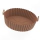 thumbnail image 2 of Round Thickened Silicone Fryer Liner - Food Grade, Flexible, Reusable, Easy to Clean, 2 of 5