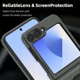 thumbnail image 3 of ELEHOLD Case for Samsung Galaxy Z Flip 7, Shockproof Magnetic Phone Case with 360° Ring Kickstand,Gray, 3 of 7