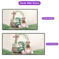 thumbnail image 5 of Easter Egg Airedale Terrier Bunny Ear Welcome Spring Truck Desk Mat Full Keyboard Mouse Pad Dale Waterside Dog Lover Large Mousepad - 12002, 5 of 5
