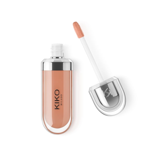 Brillo de labios Kiko Milano 3D Hydra 08 que suaviza los labios con volumen
