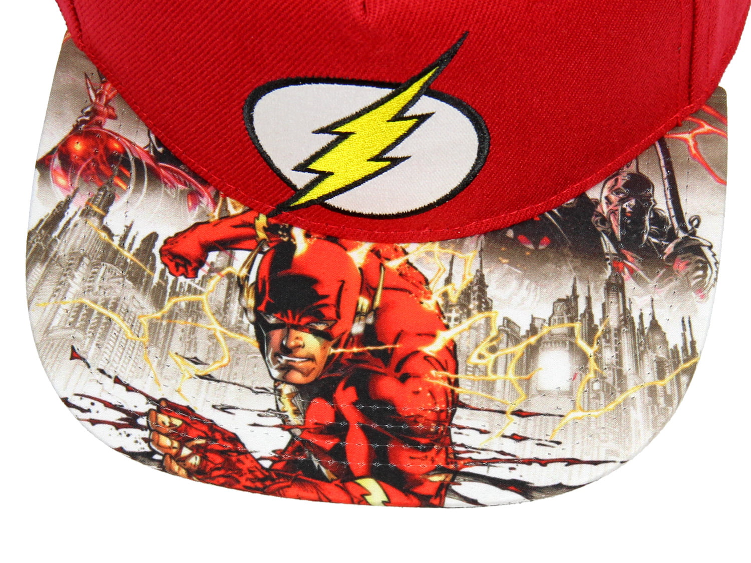 THE FLASH Baseball Cap Justice League BOYS Youth NWT Snapback Hat 