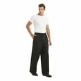 thumbnail image 4 of Toptie Classic Baggy Chef Pants with Drawstring Waist Work Pants, 4 of 7
