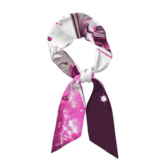 Cauagu Skull White Horse Pattern Scarf for Women,Neck Scarf Women's Wrap Scarf Head Shawl Long Scarf Accessory Scarf Fall Gift