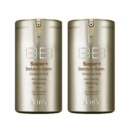 SKIN79 Super Plus Beblesh Balm Gold BB Cream 1.35 fl.oz (40 ml), 2 Pack