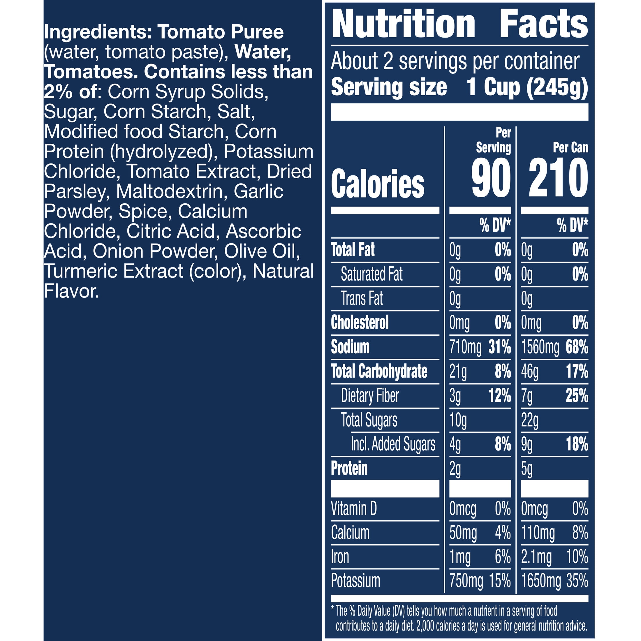 (5 pack) Progresso Vegetable Classics, Hearty Tomato Soup, Gluten Free, 19 oz.