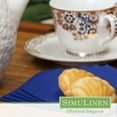 thumbnail image 5 of SimuLinen Cocktail and Party Napkins Beverage Napkins - BLUE - 25 Beverage Napkins, 5 of 6