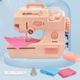 thumbnail image 3 of MERIGLARE Simulation Sewing Machine DIY Pretend Play Toys for Girl Pink, 3 of 9