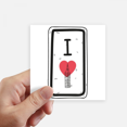 thumbnail image 1 of I Love London Words Pattern Sticker Square Waterproof Stickers Wallpaper Car Decal, 1 of 1
