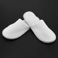 thumbnail image 6 of 10 Pairs Disposable Guest Slippers Travel Hotel Slippers Comfortable SPA Shoes, 6 of 8